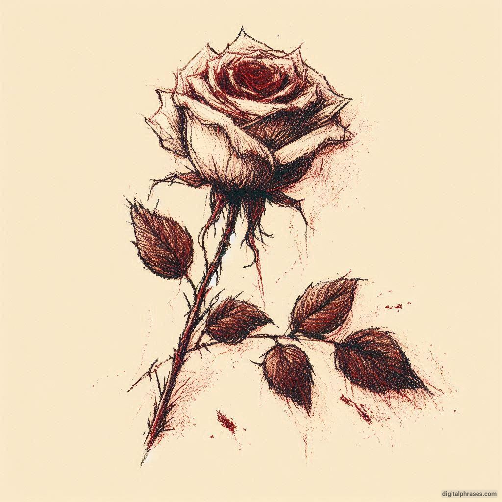 80 Rose Drawing Ideas (Easy, Simple, Cute Colored, Dead and Realistic) 80 Rose Drawing Ideas (Easy, Simple, Cute Colored, Dead and Realistic)