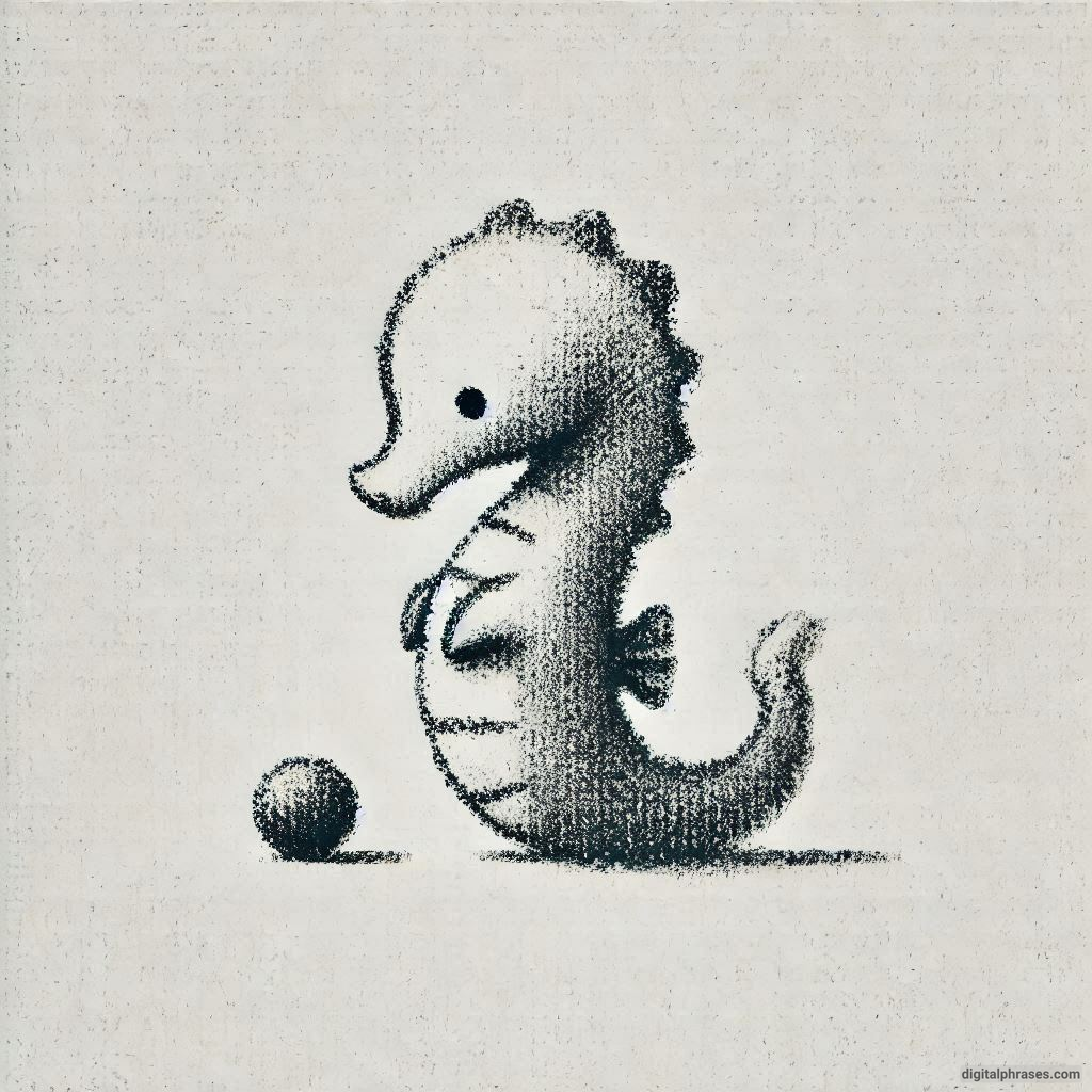 60 Sea Horse Drawing Ideas