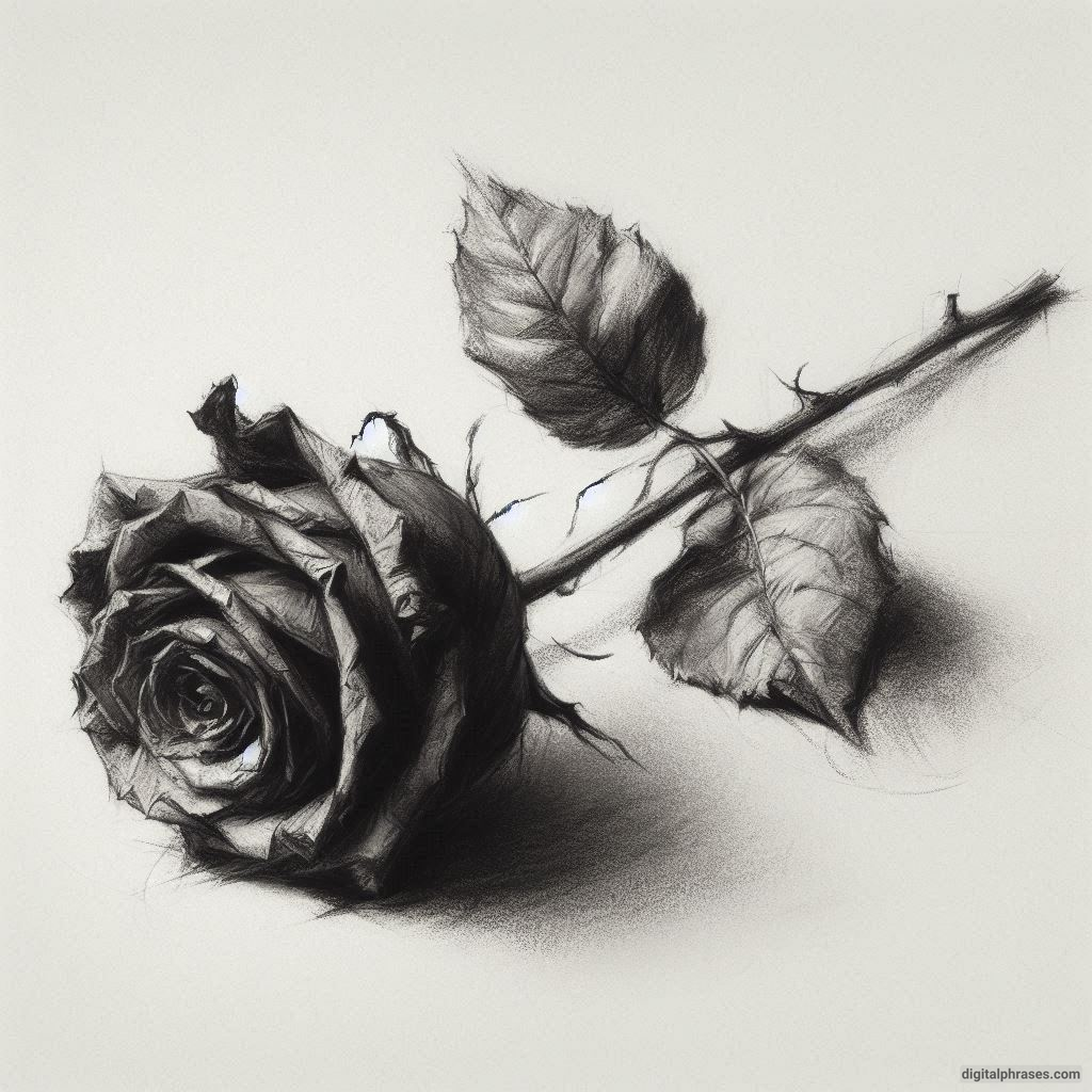 80 Rose Drawing Ideas (Easy, Simple, Cute Colored, Dead and Realistic) 80 Rose Drawing Ideas (Easy, Simple, Cute Colored, Dead and Realistic)