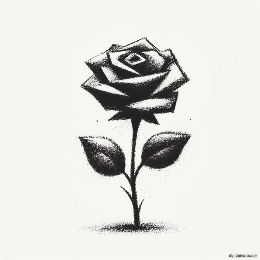 80 Rose Drawing Ideas (Easy, Simple, Cute Colored, Dead and Realistic)