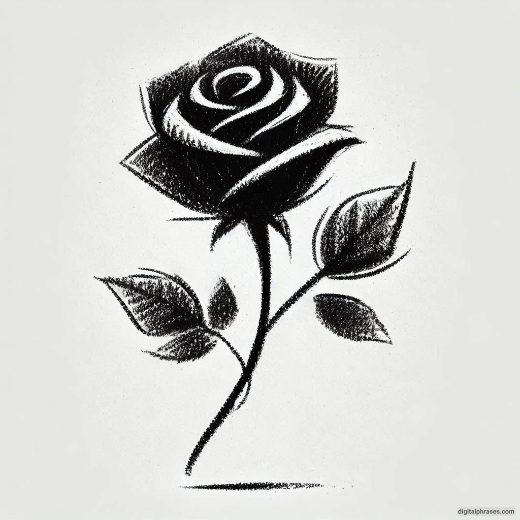 80 Rose Drawing Ideas (Easy, Simple, Cute Colored, Dead and Realistic) 80 Rose Drawing Ideas (Easy, Simple, Cute Colored, Dead and Realistic)