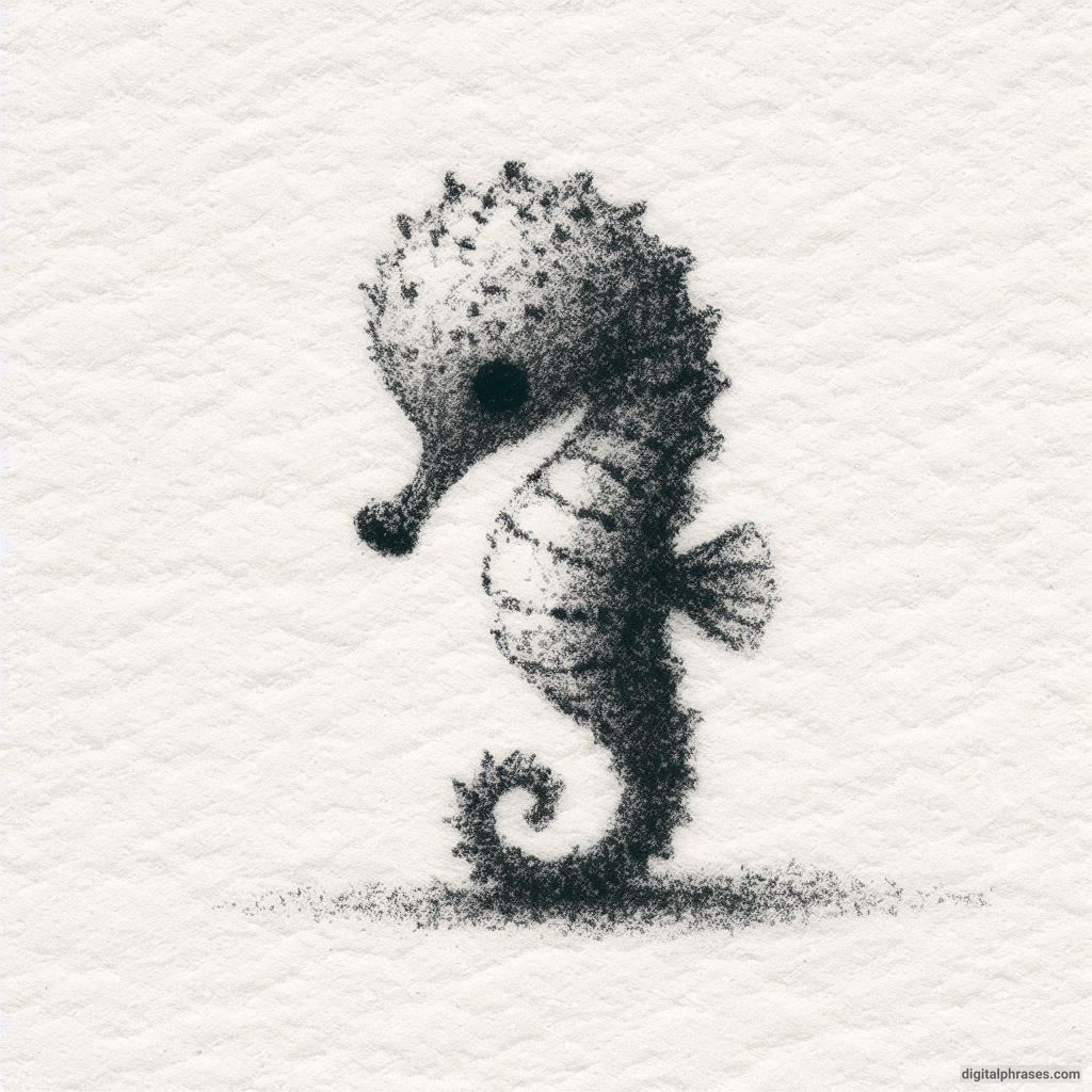 60 Sea Horse Drawing Ideas 60 Sea Horse Drawing Ideas