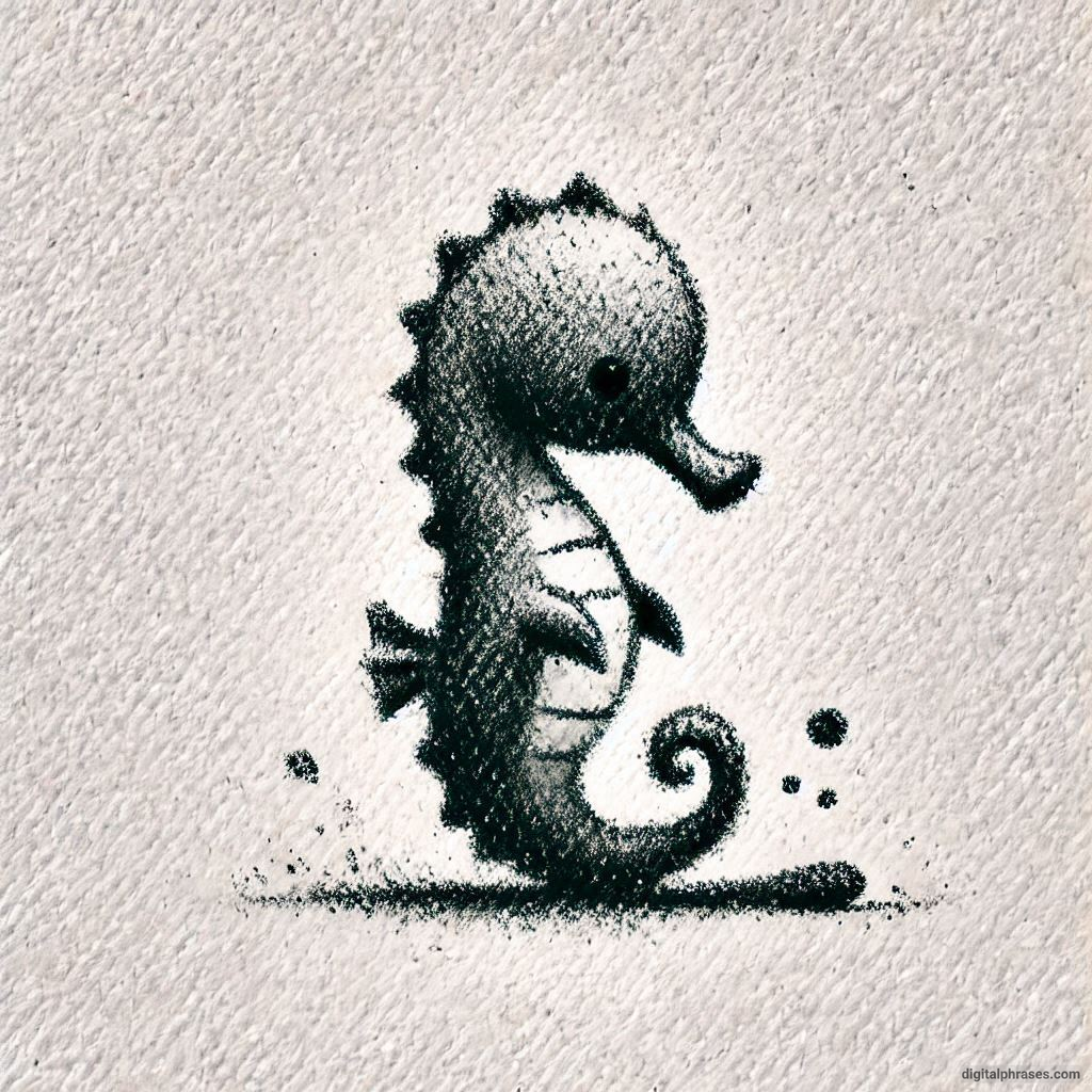 60 Sea Horse Drawing Ideas 60 Sea Horse Drawing Ideas