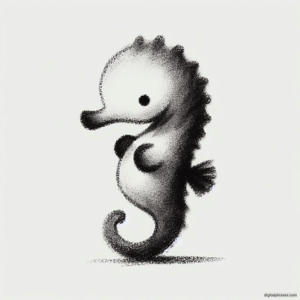 60 Sea Horse Drawing Ideas 60 Sea Horse Drawing Ideas
