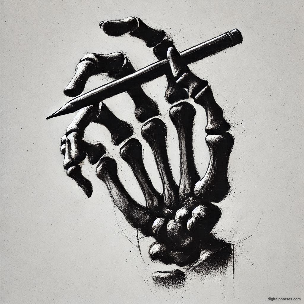 25 Skeleton Hand Drawing Ideas 25 Skeleton Hand Drawing Ideas