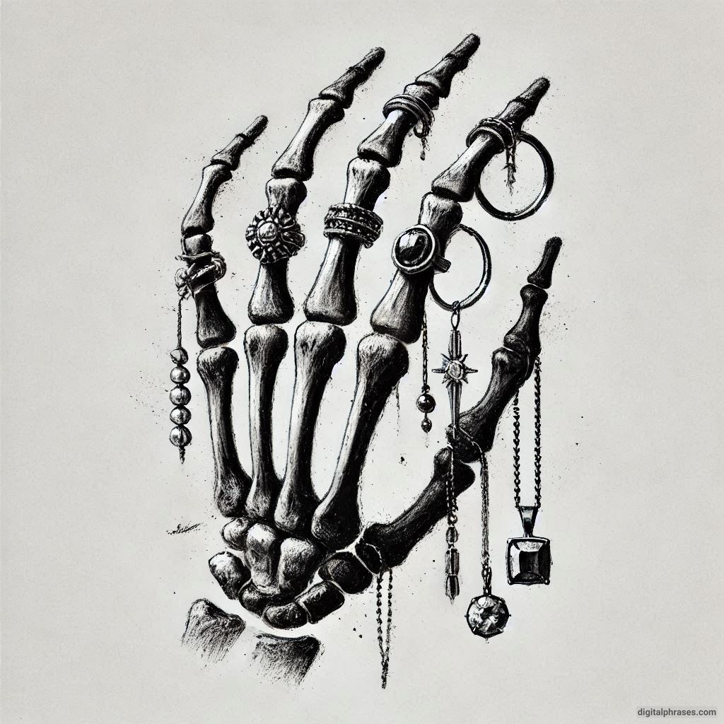 25 Skeleton Hand Drawing Ideas