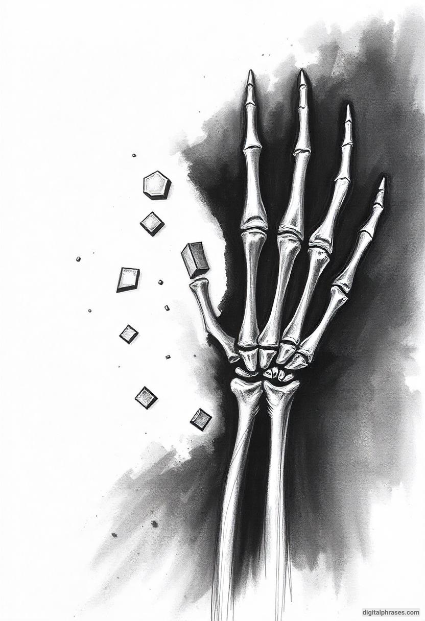 25 Skeleton Hand Drawing Ideas