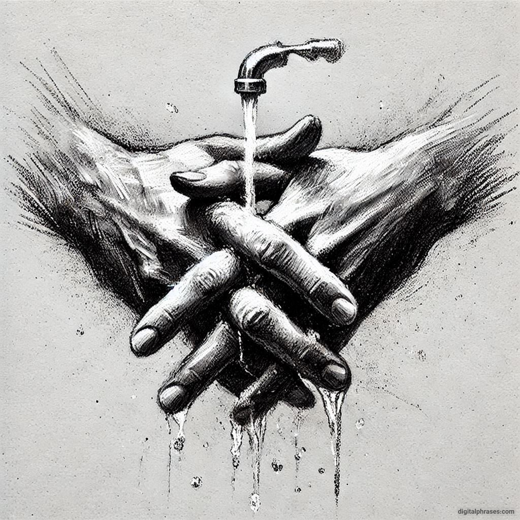 20 Washing Hands Drawing References