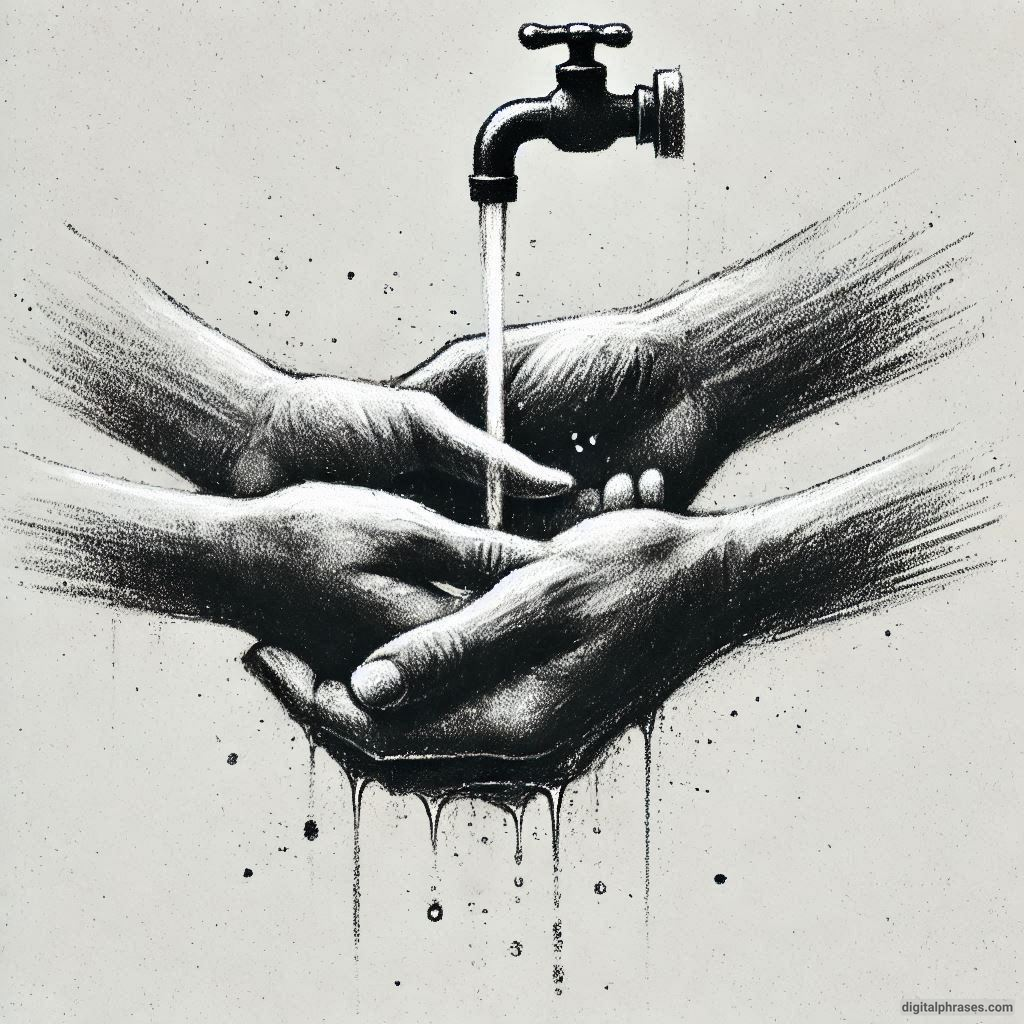 20 Washing Hands Drawing References