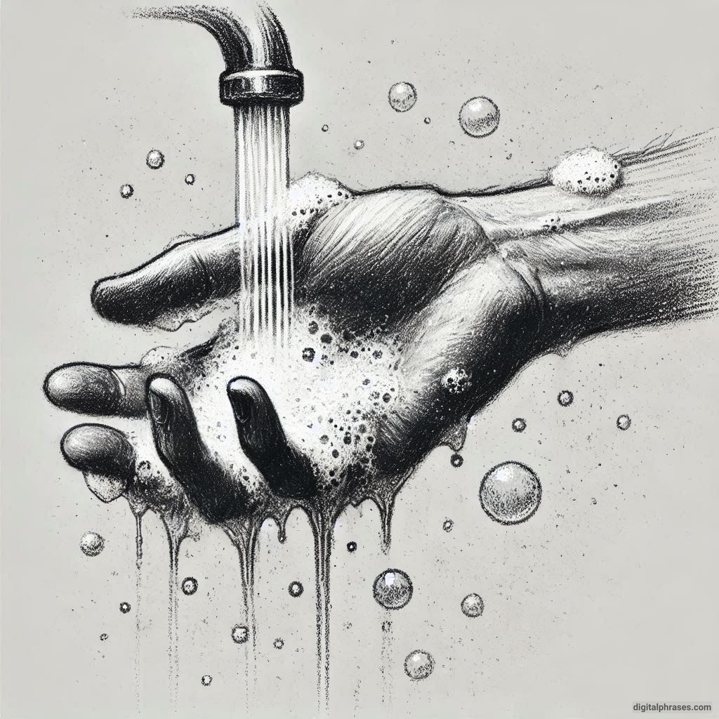 20 Washing Hands Drawing References