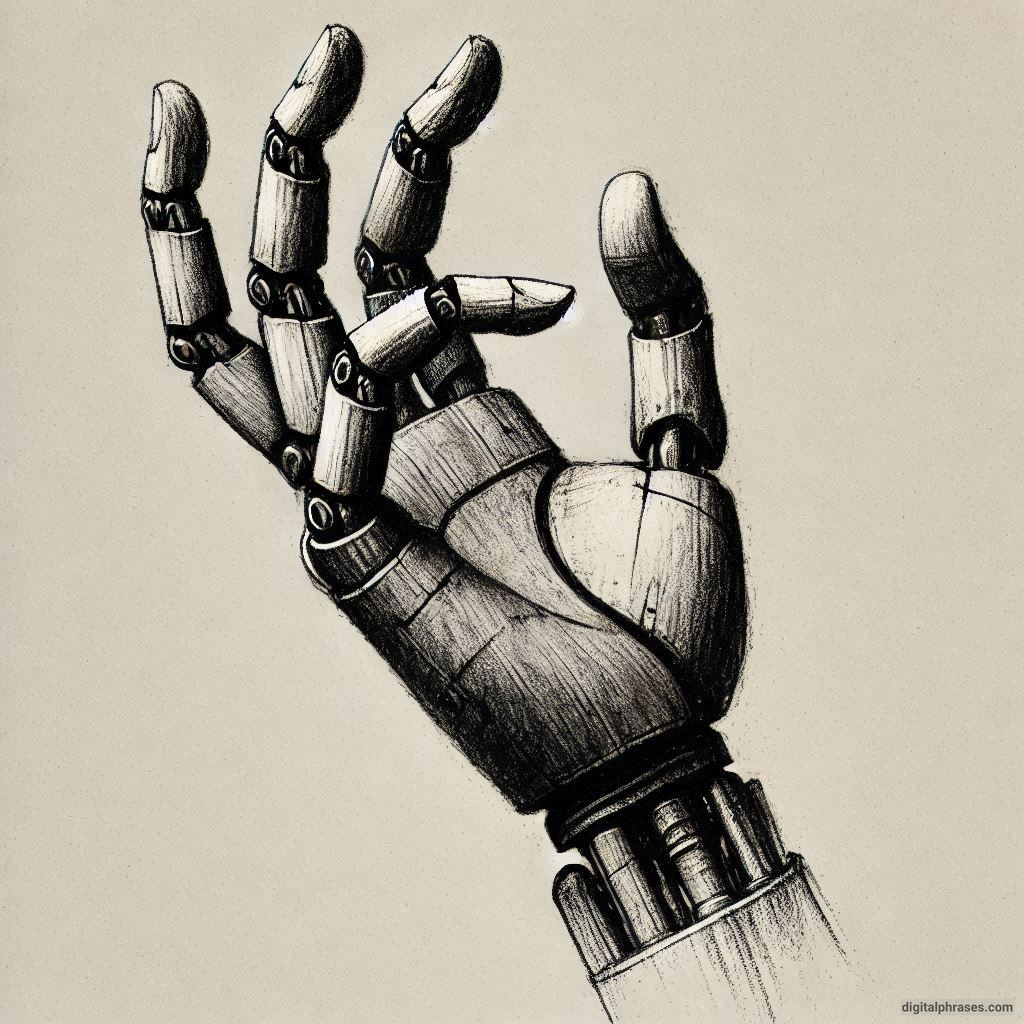 40 Robot Hand Drawing Ideas and References