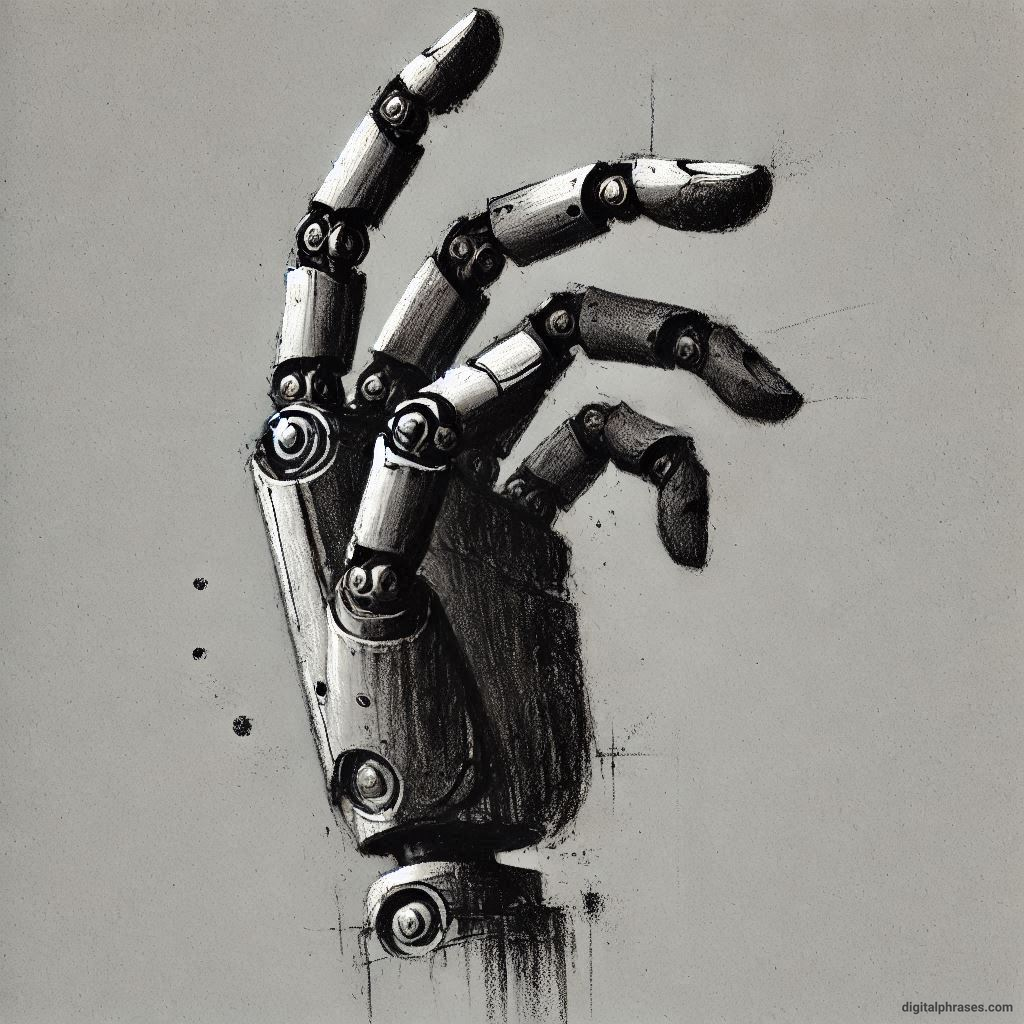 40 Robot Hand Drawing Ideas and References