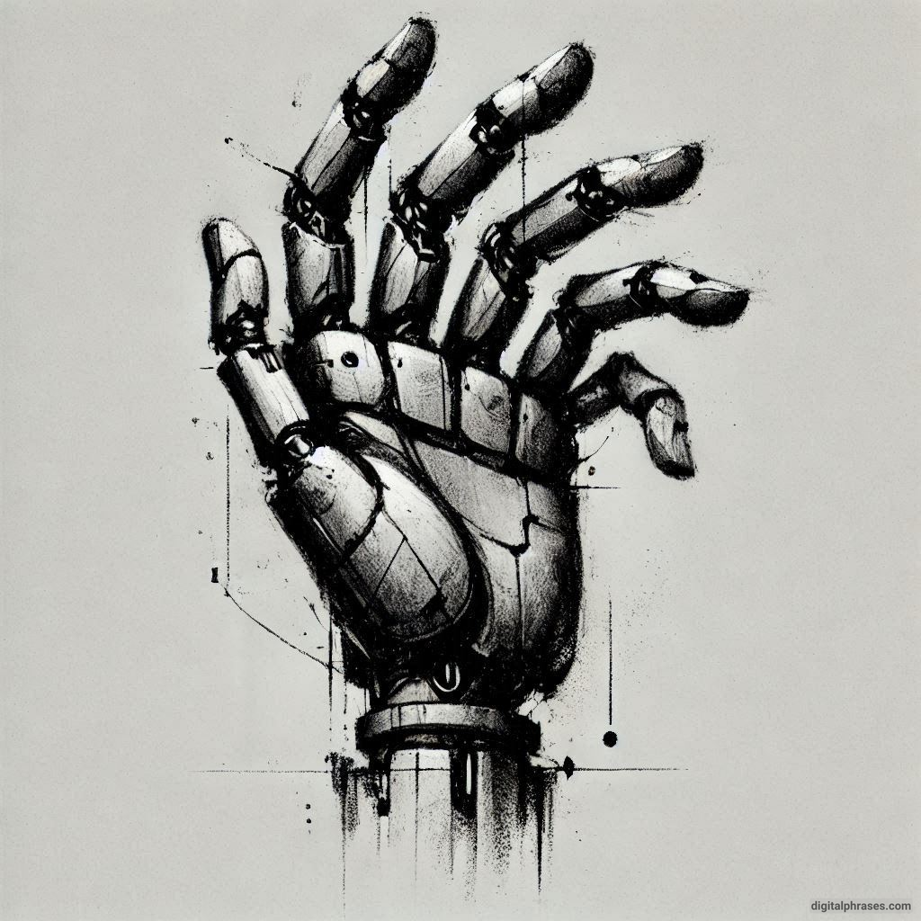 40 Robot Hand Drawing Ideas and References