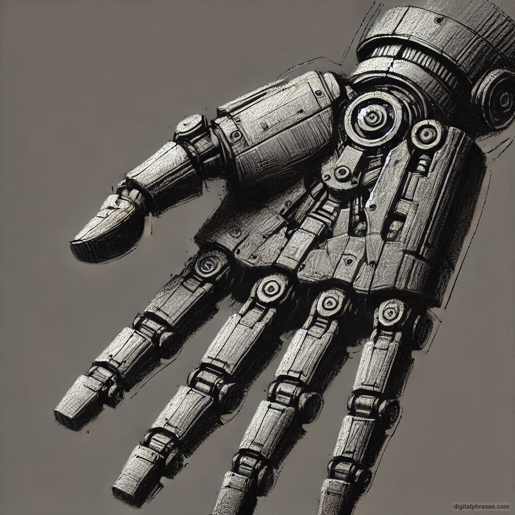 40 Robot Hand Drawing Ideas and References