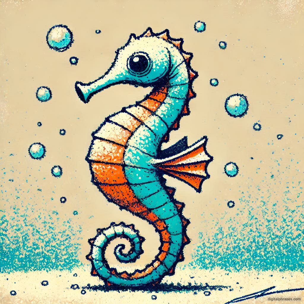 60 Sea Horse Drawing Ideas 60 Sea Horse Drawing Ideas