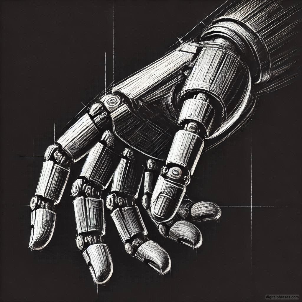 40 Robot Hand Drawing Ideas and References