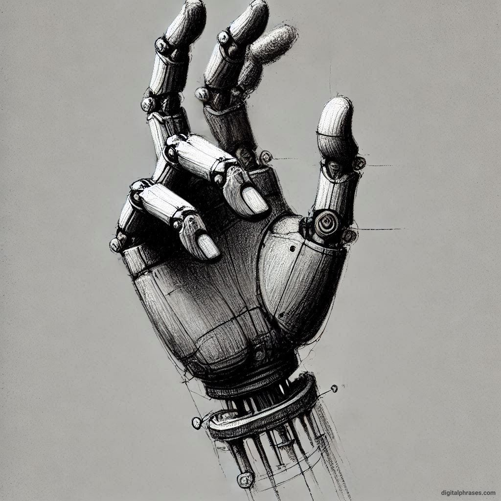 40 Robot Hand Drawing Ideas and References