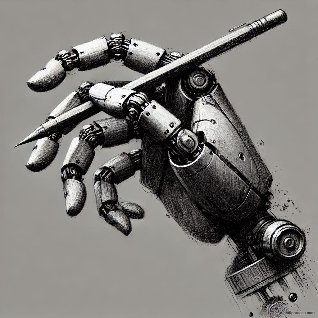 40 Robot Hand Drawing Ideas and References