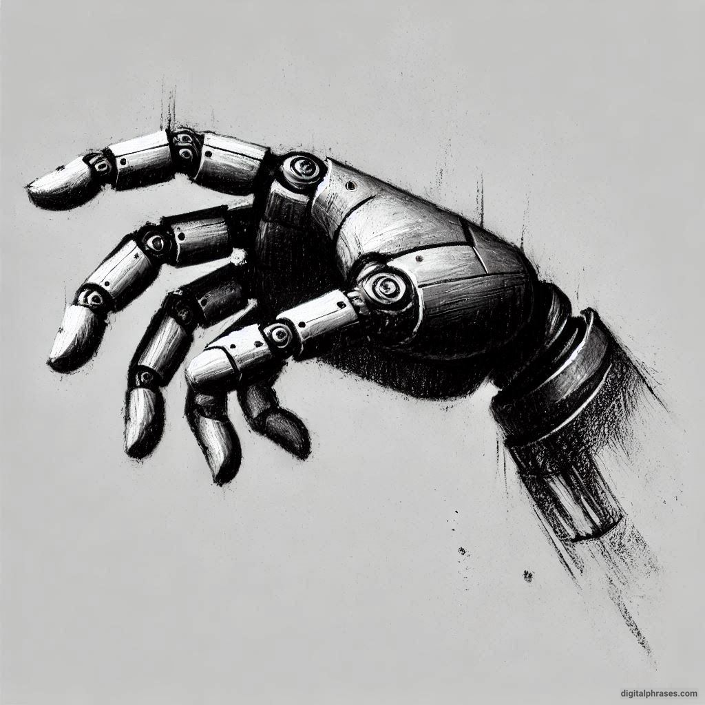 40 Robot Hand Drawing Ideas and References