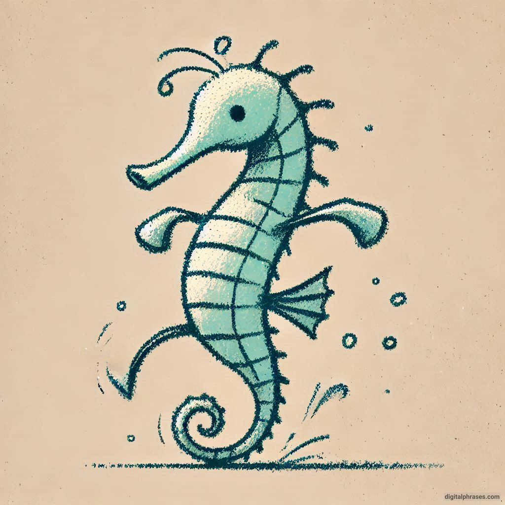 60 Sea Horse Drawing Ideas 60 Sea Horse Drawing Ideas