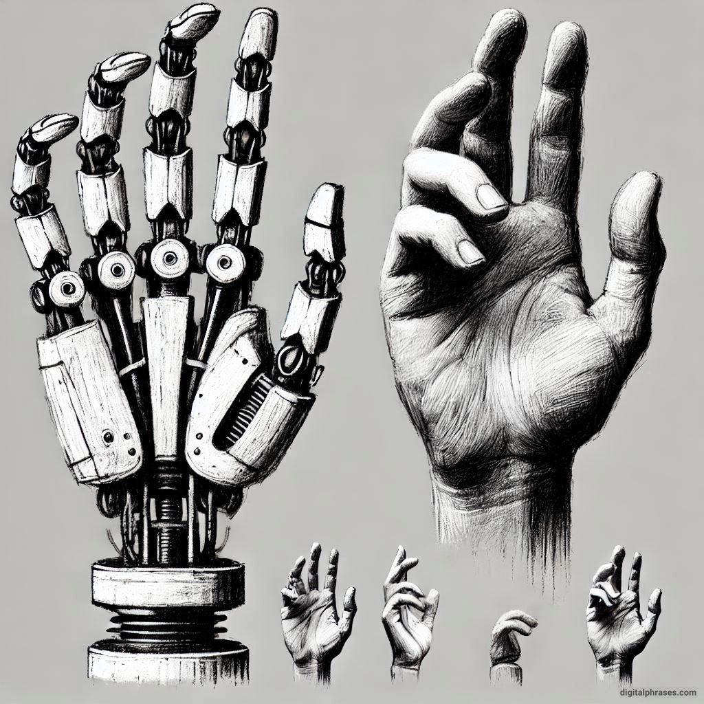 40 Robot Hand Drawing Ideas and References 40 Robot Hand Drawing Ideas and References