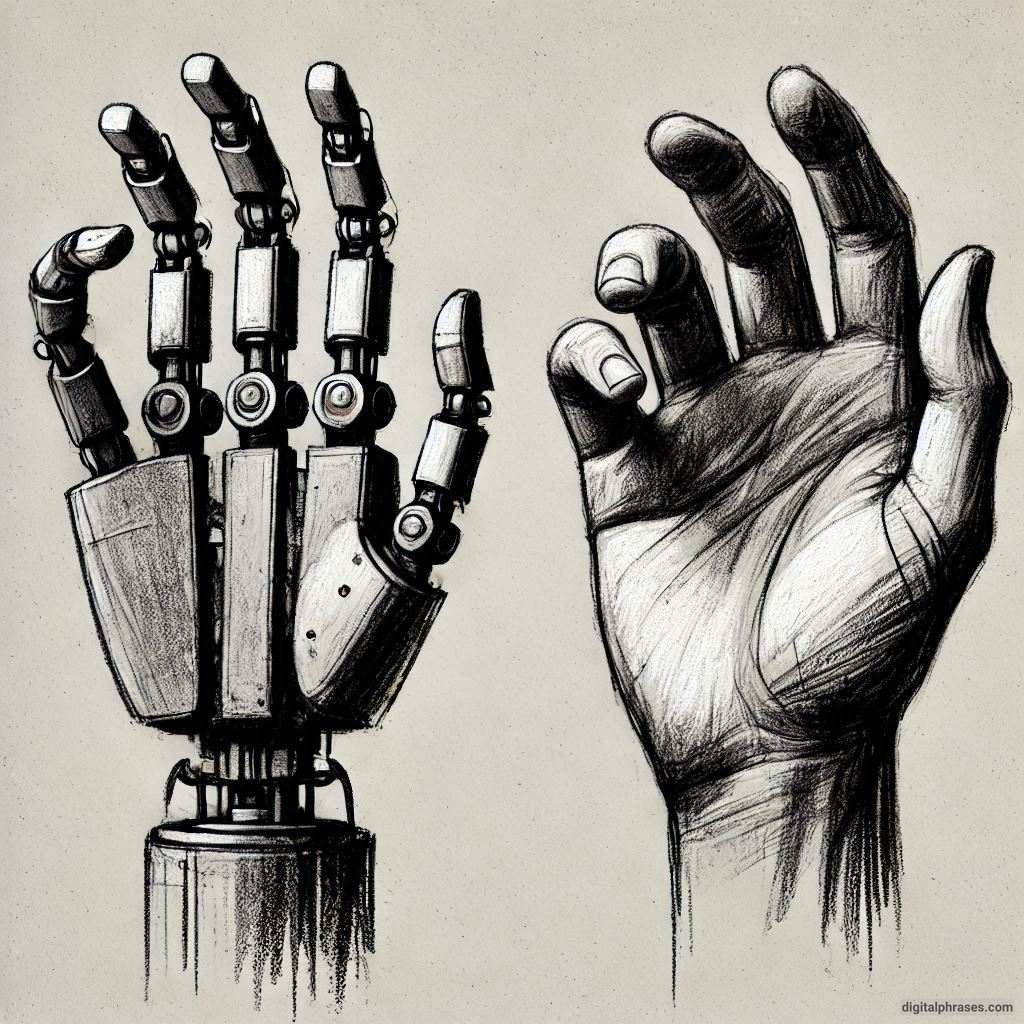40 Robot Hand Drawing Ideas and References 40 Robot Hand Drawing Ideas and References