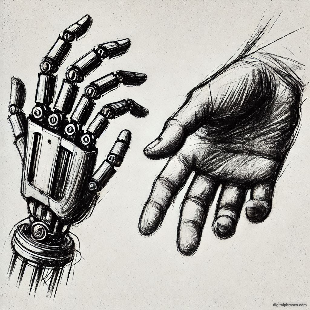 40 Robot Hand Drawing Ideas and References