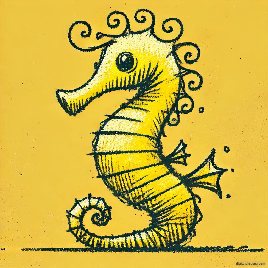 60 Sea Horse Drawing Ideas 60 Sea Horse Drawing Ideas