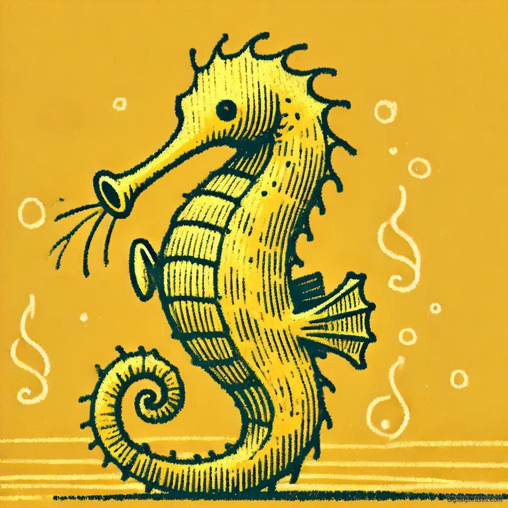 60 Sea Horse Drawing Ideas 60 Sea Horse Drawing Ideas