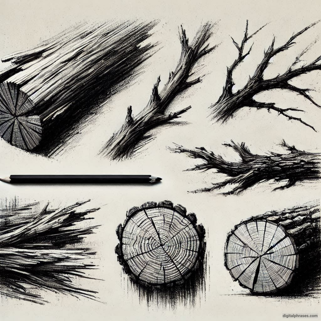 40 Natural Texture Drawing Ideas 40 Natural Texture Drawing Ideas
