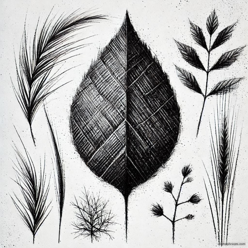 40 Natural Texture Drawing Ideas 40 Natural Texture Drawing Ideas
