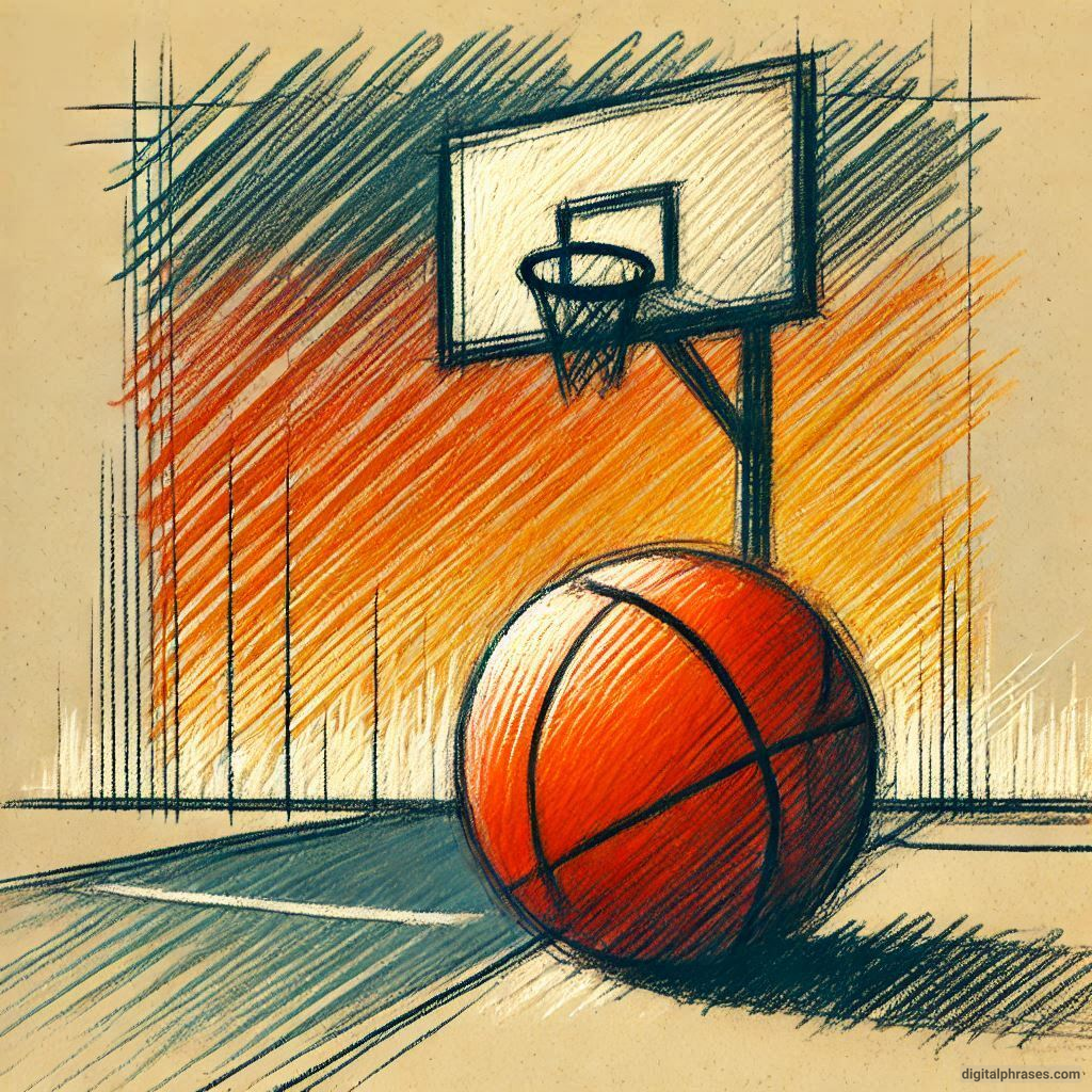 80 Basketball Drawing Ideas (Easy, Realistic, Cartoon, Color and More)