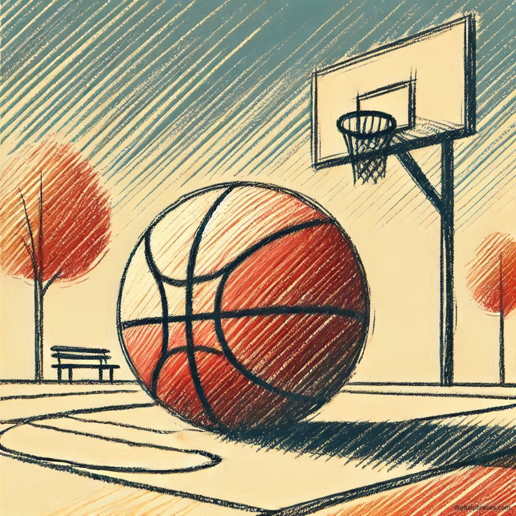 80 Basketball Drawing Ideas (Easy, Realistic, Cartoon, Color and More)