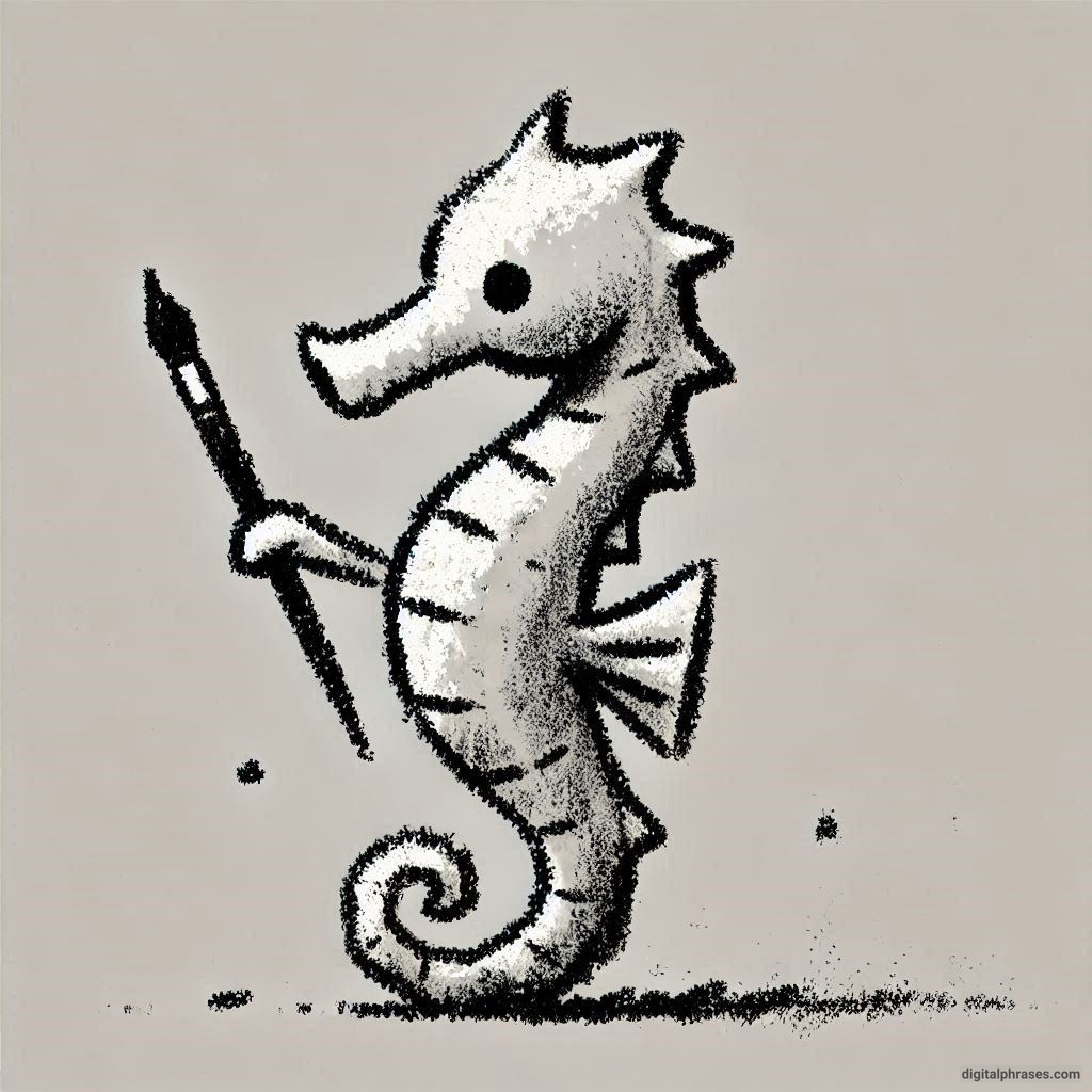 60 Sea Horse Drawing Ideas 60 Sea Horse Drawing Ideas