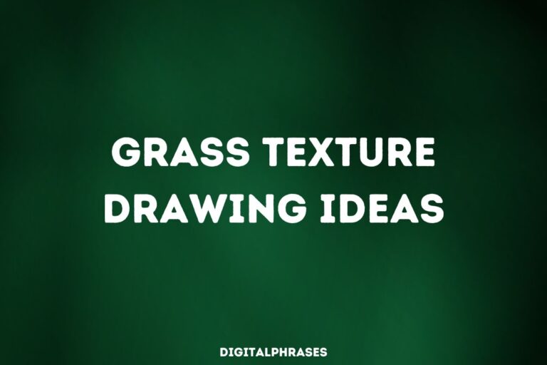 30 Grass Texture Drawing Ideas