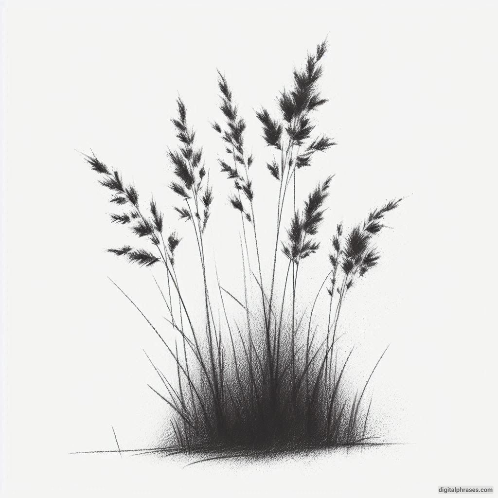 30 Grass Texture Drawing Ideas