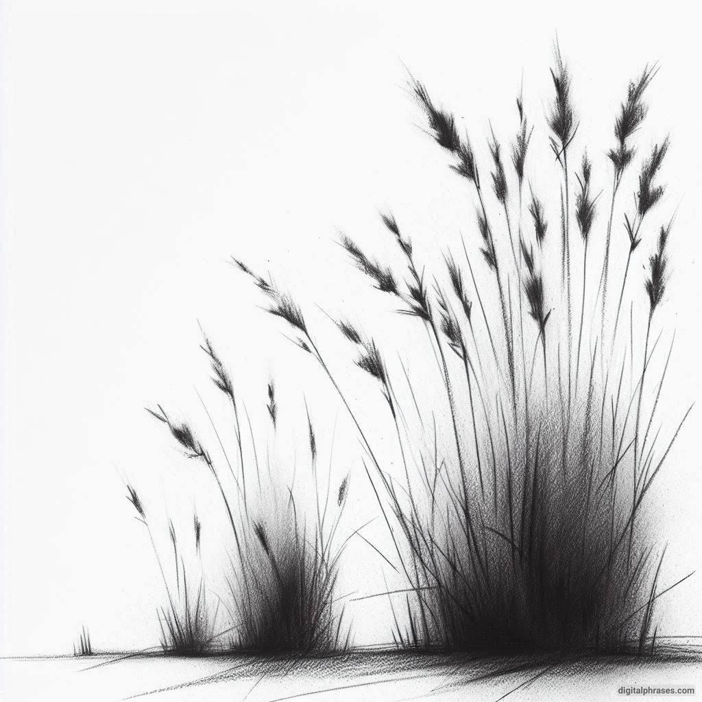 30 Grass Texture Drawing Ideas