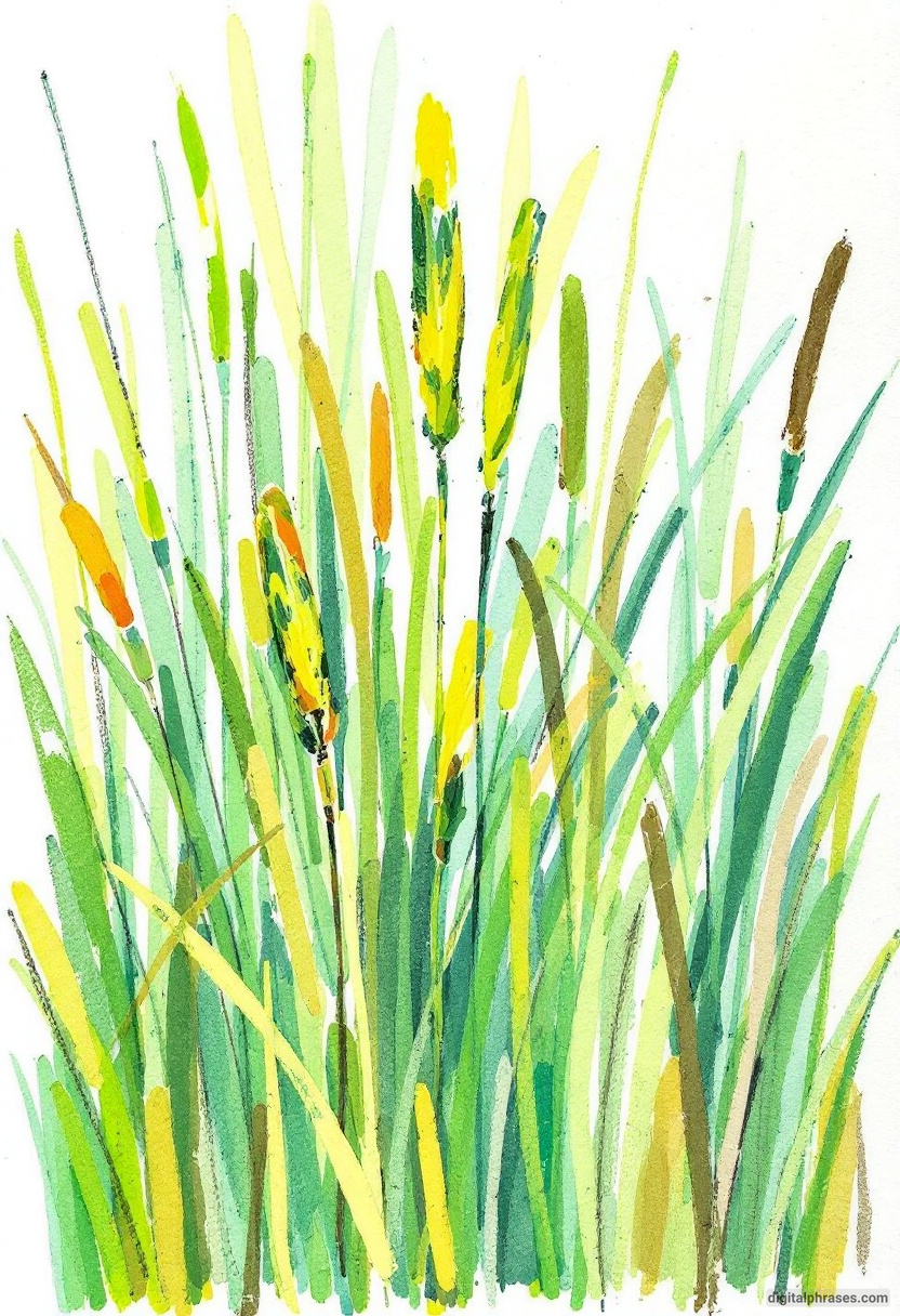 30 Grass Texture Drawing Ideas