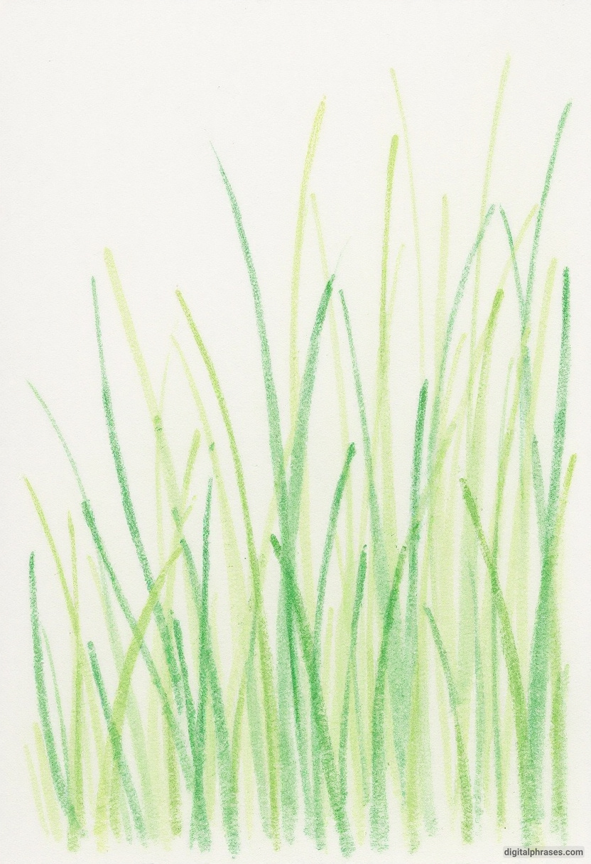 30 Grass Texture Drawing Ideas