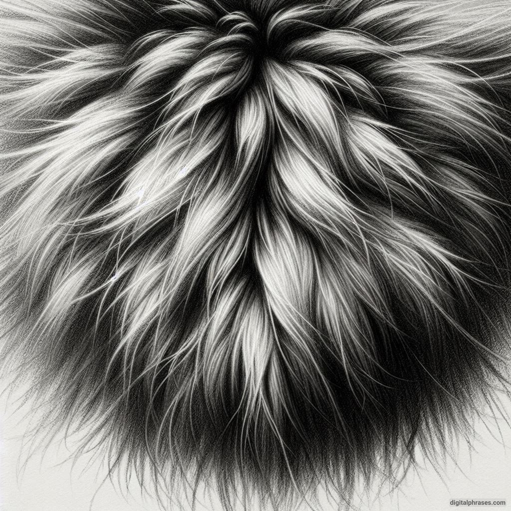 36 Fur Texture Drawing Ideas (Includes Animal Fur and Artificial Fur)