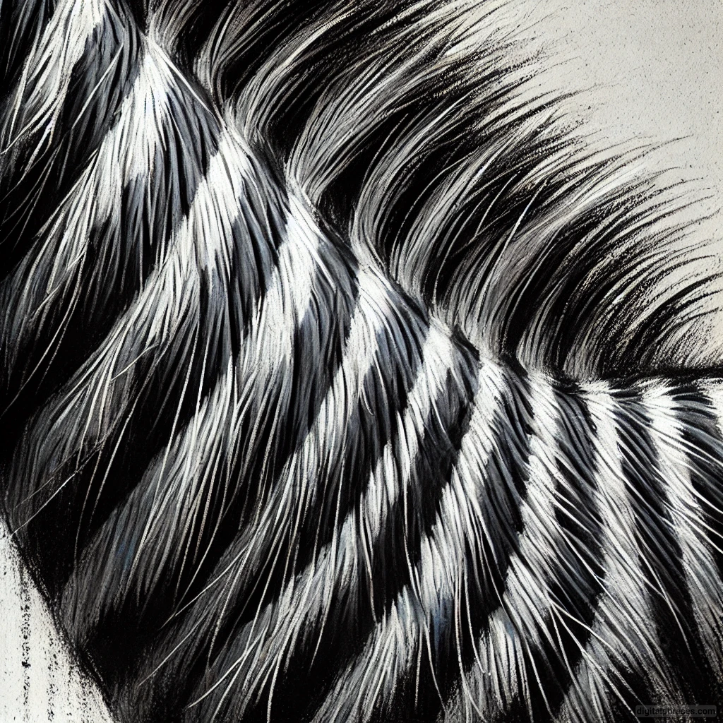 36 Fur Texture Drawing Ideas (Includes Animal Fur and Artificial Fur)