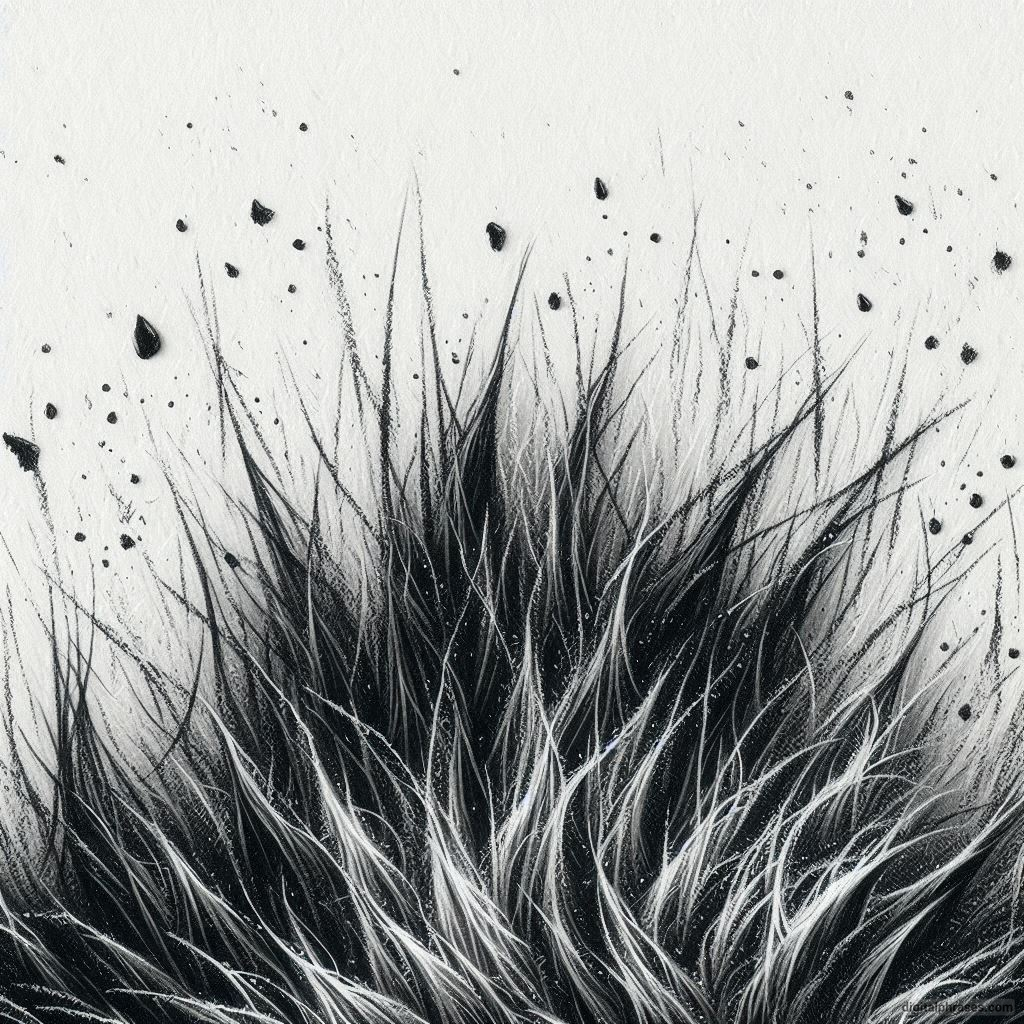 36 Fur Texture Drawing Ideas (Includes Animal Fur and Artificial Fur)