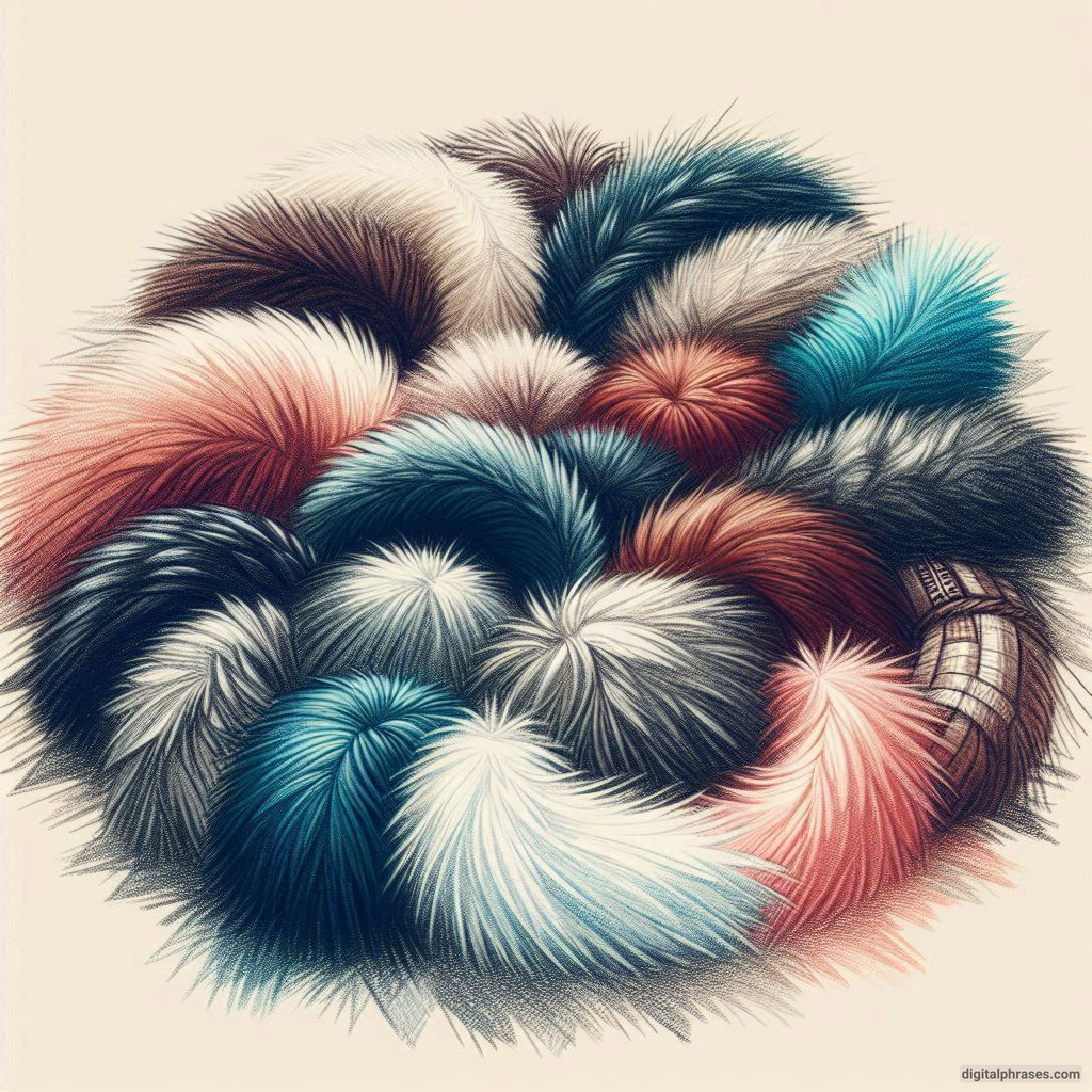 36 Fur Texture Drawing Ideas (Includes Animal Fur and Artificial Fur)