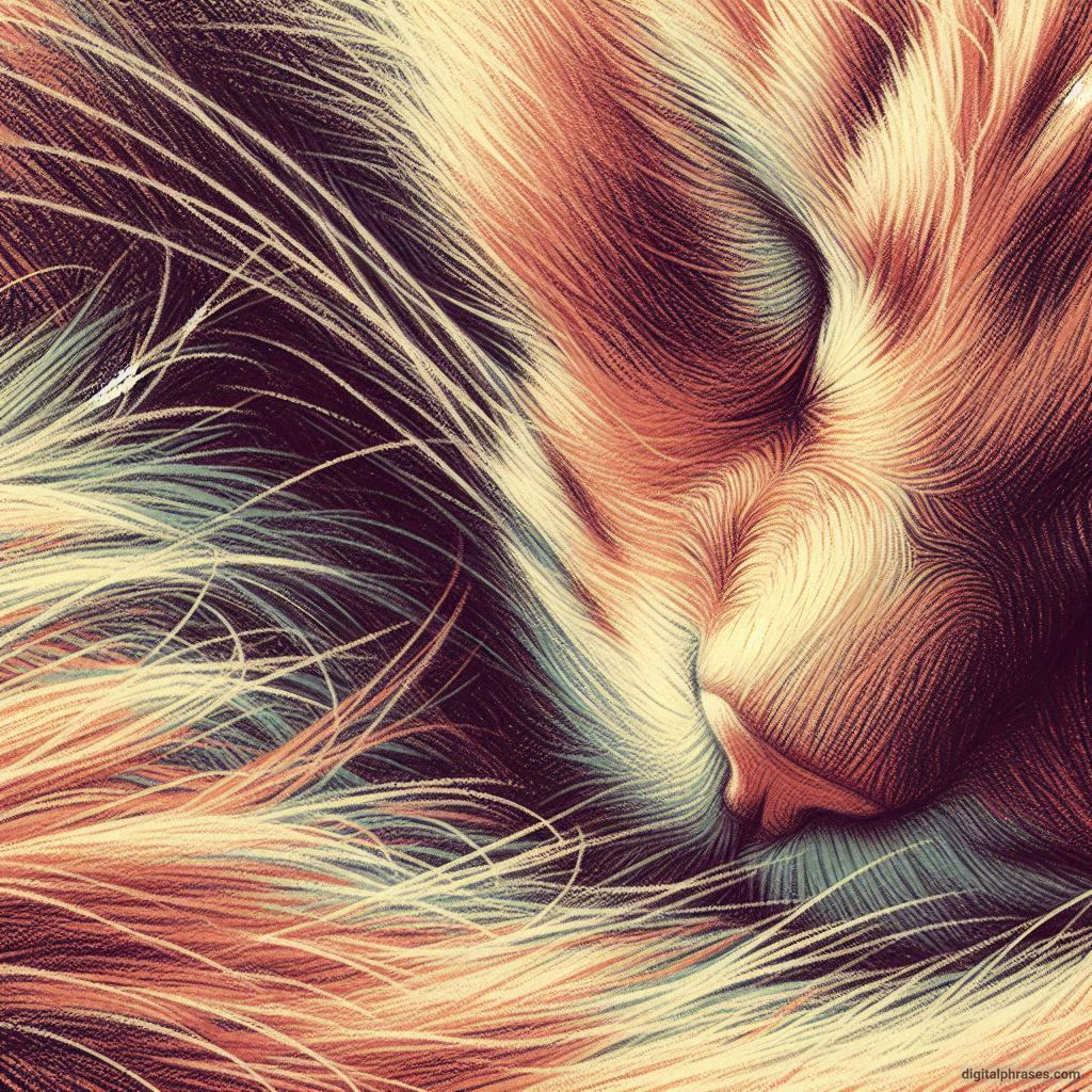 22 Cat Fur Texture Drawings