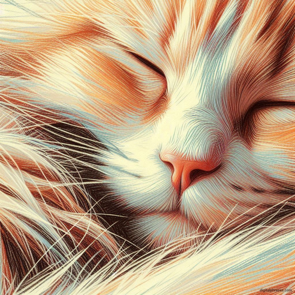 22 Cat Fur Texture Drawings