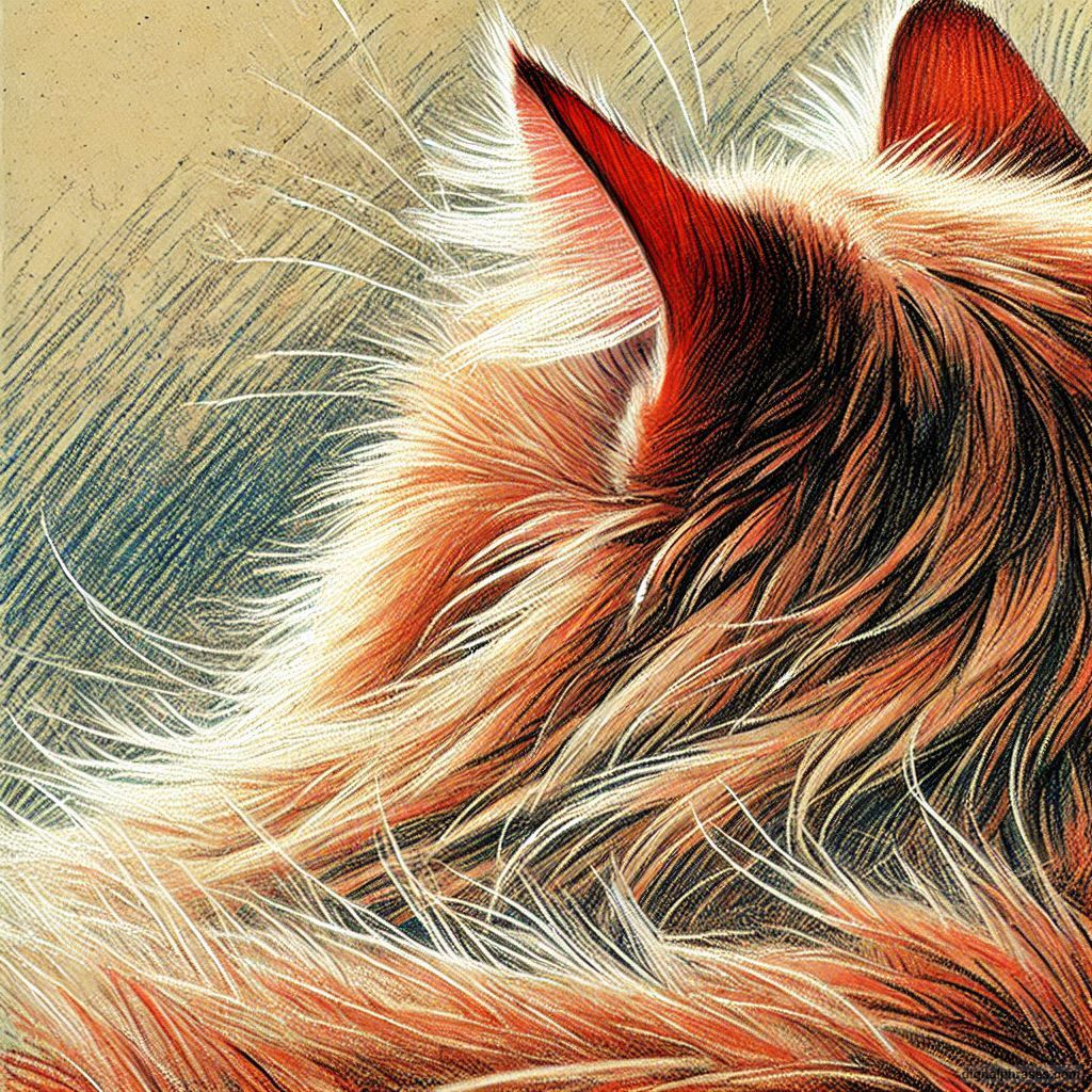 22 Cat Fur Texture Drawings