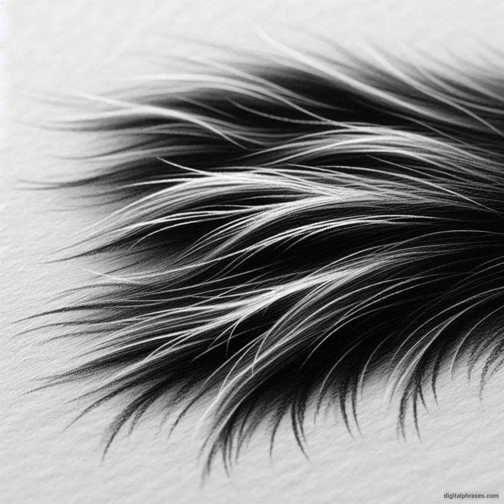 22 Cat Fur Texture Drawings