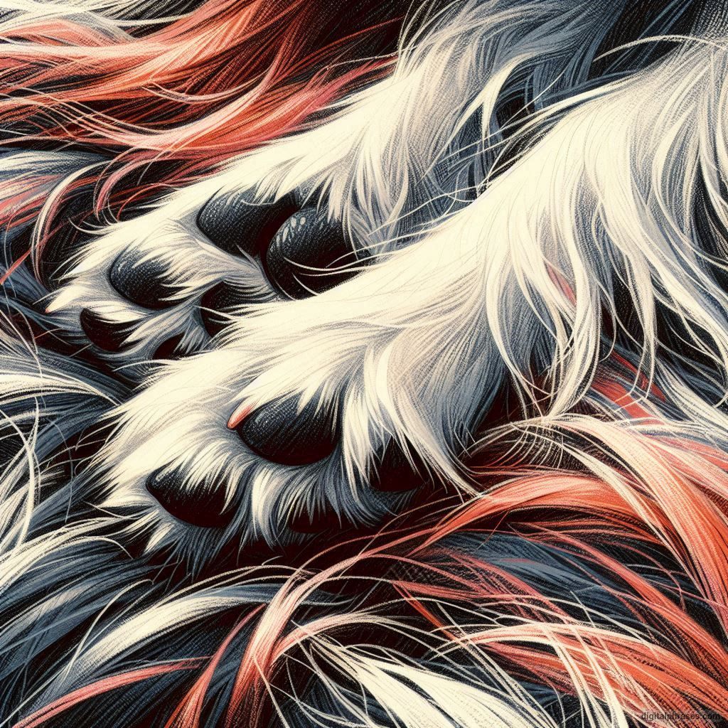 24 Dog Fur Texture Drawings