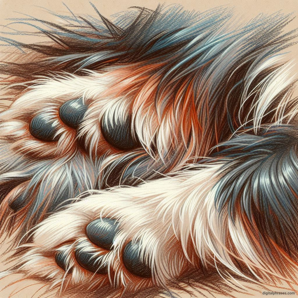 24 Dog Fur Texture Drawings