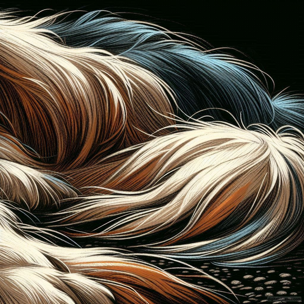 24 Dog Fur Texture Drawings